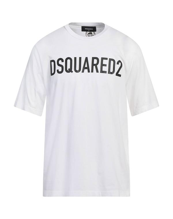 ディースクエアード メンズ トップス Tシャツ DSQUARED2 Ｔシャツ White ホワイト