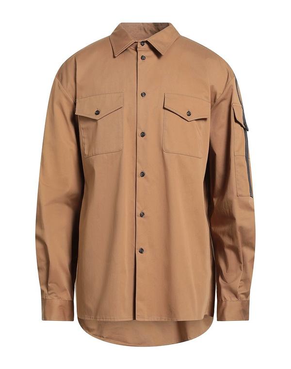 マックイーン メンズ トップス シャツ MCQUEEN シャツ Camel キャメル