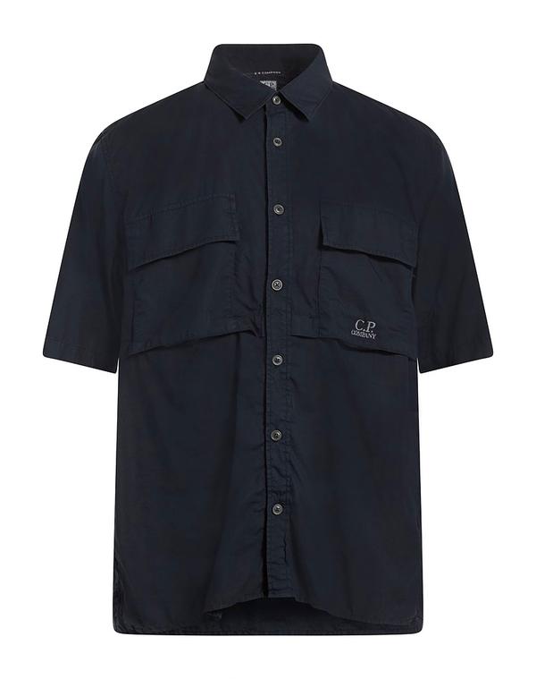 シーピーカンパニー メンズ トップス シャツ C.P. COMPANY 無地シャツ Navy ネイビー