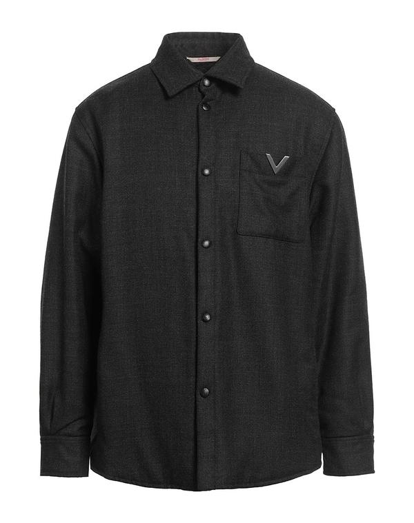 ヴァレンティノ メンズ トップス シャツ VALENTINO GARAVANI 無地シャツ Black ブラック