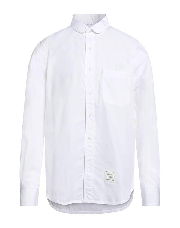 トムブラウン メンズ トップス シャツ THOM BROWNE 無地シャツ White ホワイト