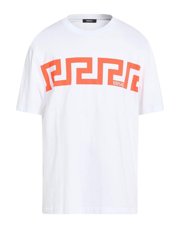 ヴェルサーチ メンズ トップス Tシャツ VERSACE Ｔシャツ Off White オフホワイト
