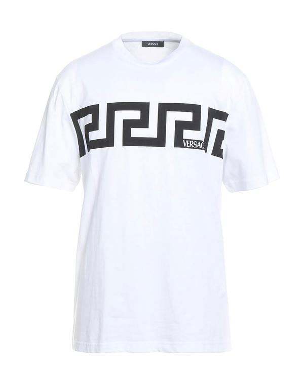 ヴェルサーチ メンズ トップス Tシャツ VERSACE Ｔシャツ White ホワイト 42,480円