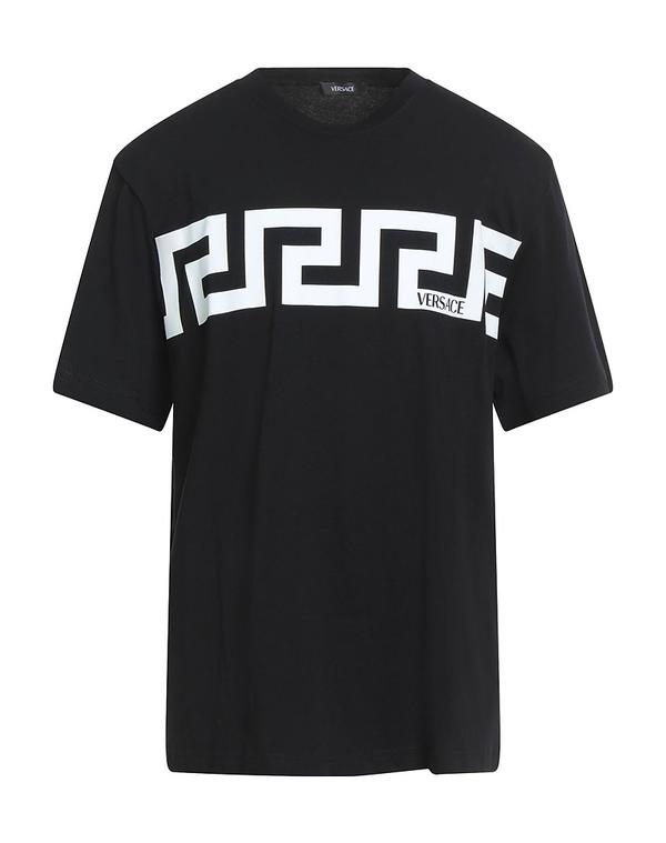 ヴェルサーチ メンズ トップス Tシャツ VERSACE Ｔシャツ Black ブラック