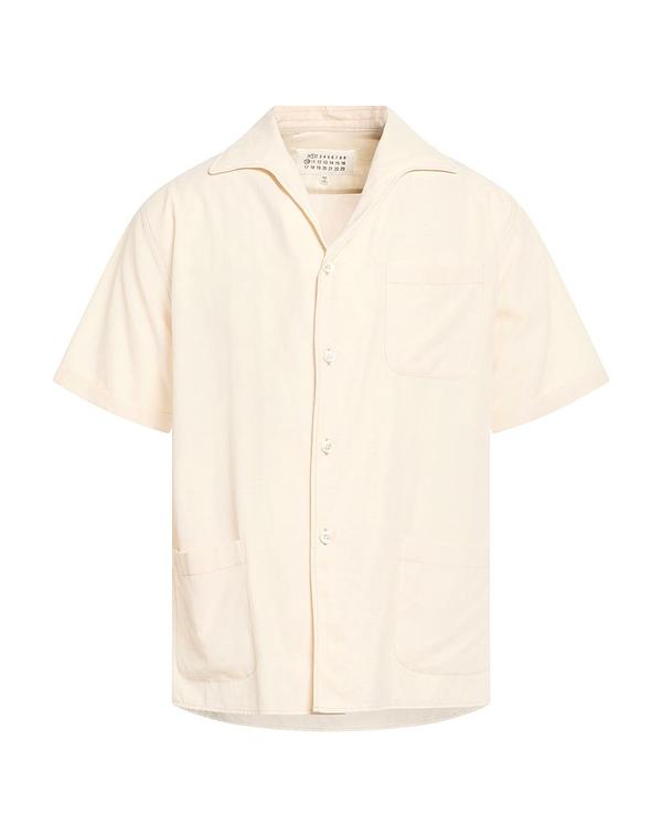 マルタンマルジェラ メンズ トップス シャツ MAISON MARGIELA 無地シャツ Ivory アイボリー