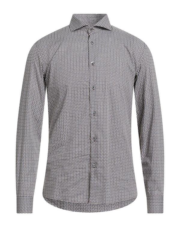 薄墨色 ダニエレ アレッサンドリー二 メンズ トップス プルオーバー GREY DANIELE ALESSANDRINI 柄入り口・入口プルオーバー Brown 赤銅色 トップス-メンズファッション