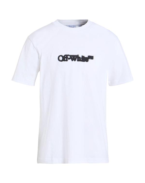 オフ-白いこと メンズ トップス プルオーバー OFF-WHITE Ｔシャツ White 白いこと