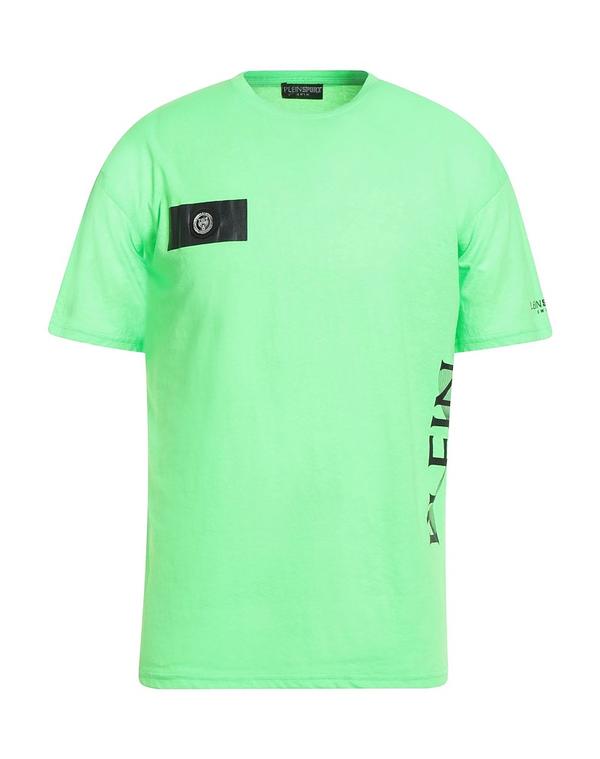 プレイン スポーツ メンズ トップス Tシャツ PLEIN SPORT Ｔシャツ Green グリーン｜ReVida 店