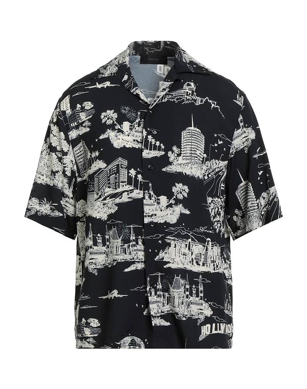アミリ メンズ トップス シャツ AMIRI 柄入りシャツ Black ブラック｜ReVida 店
