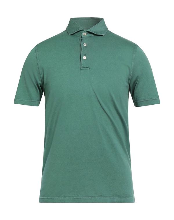 フェデーリ メンズ トップス ポロシャツ FEDELI ポロシャツ Green グリーン