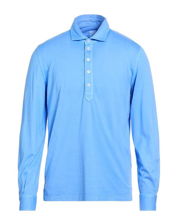 フェデーリ メンズ トップス シャツ FEDELI 無地シャツ Azure Blue ブルー 38,870円