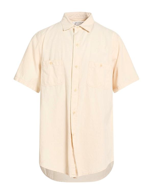 マルタンマルジェラ メンズ トップス シャツ MAISON MARGIELA 無地シャツ Beige ベージュ