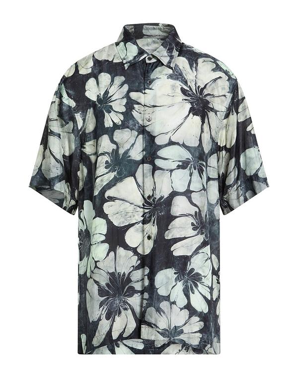 ドリス・ヴァン・ノッテン メンズ トップス シャツ DRIES VANOTEN 柄入りシャツ Sage Green グリーン