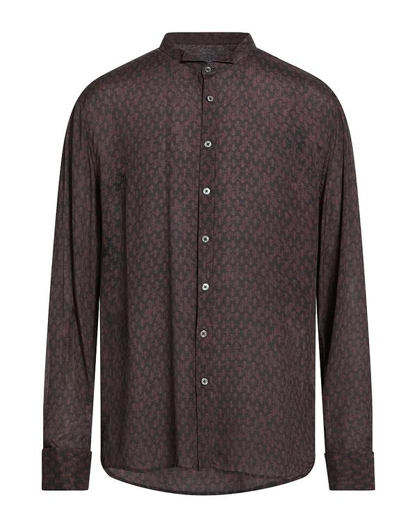 ジョンバルベイトス メンズ トップス プルオーバー JOHN VARVATOS 柄入り口・入口プルオーバー Plum 酸桃