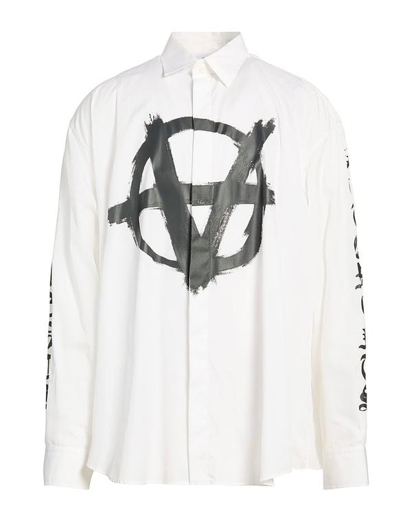 ヴェトモン メンズ トップス シャツ VETEMENTS シャツ White ホワイト