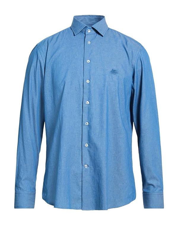 エトロ メンズ トップス シャツ ETRO デニムシャツ Blue ブルー