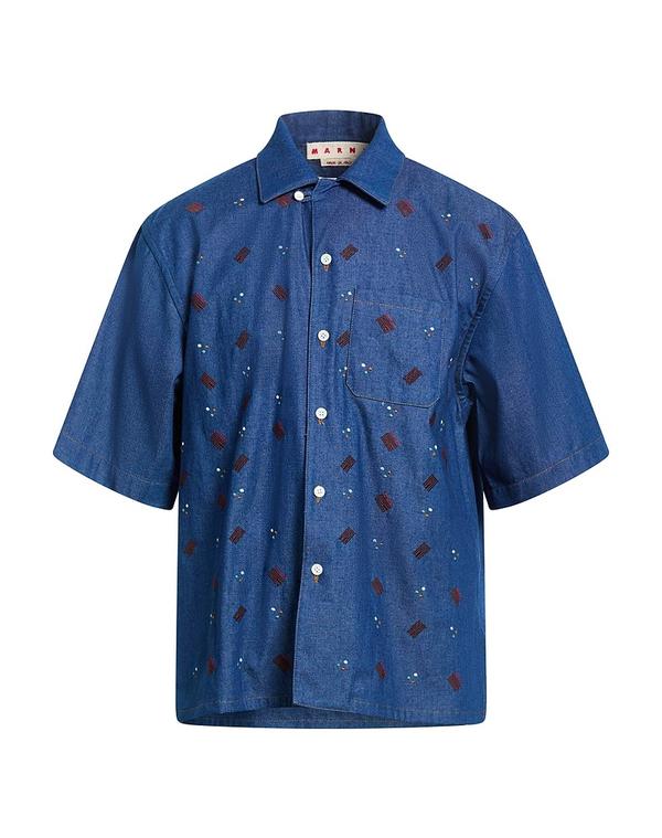 マルニ メンズ トップス シャツ MARNI デニムシャツ Blue ブルー