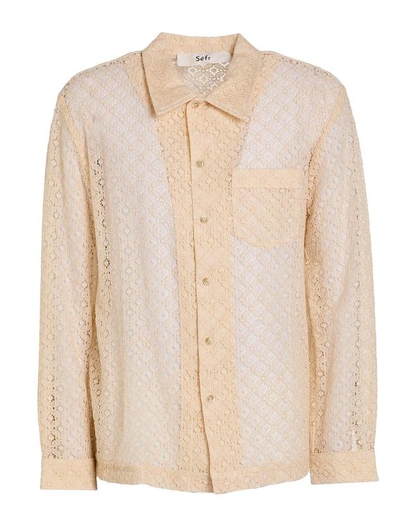 エスエフアール メンズ トップス シャツ SFR パーティ向けトップス Off White オフホワイト