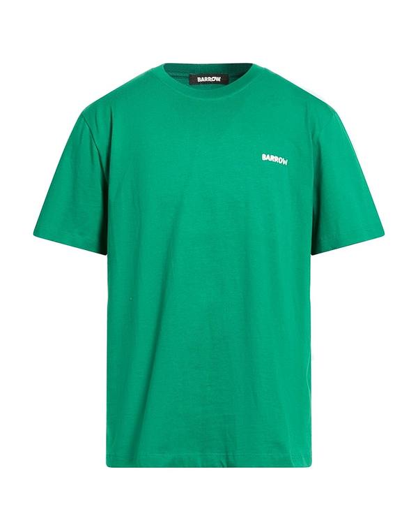 バロー メンズ トップス Tシャツ BARROW Ｔシャツ Emerald エメラルド