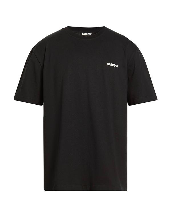 バロー メンズ トップス Tシャツ BARROW Ｔシャツ Black ブラック