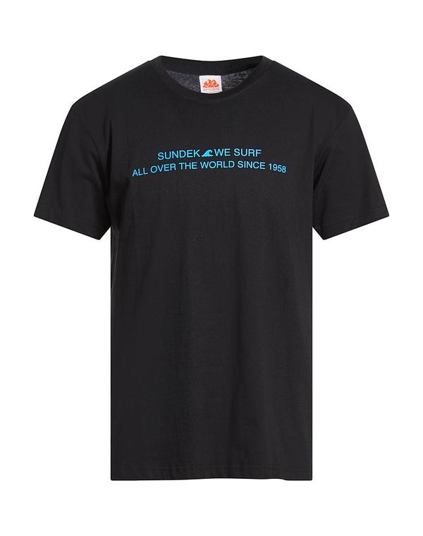 サンデッキ メンズ トップス Tシャツ SUNDEK Ｔシャツ Black ブラック