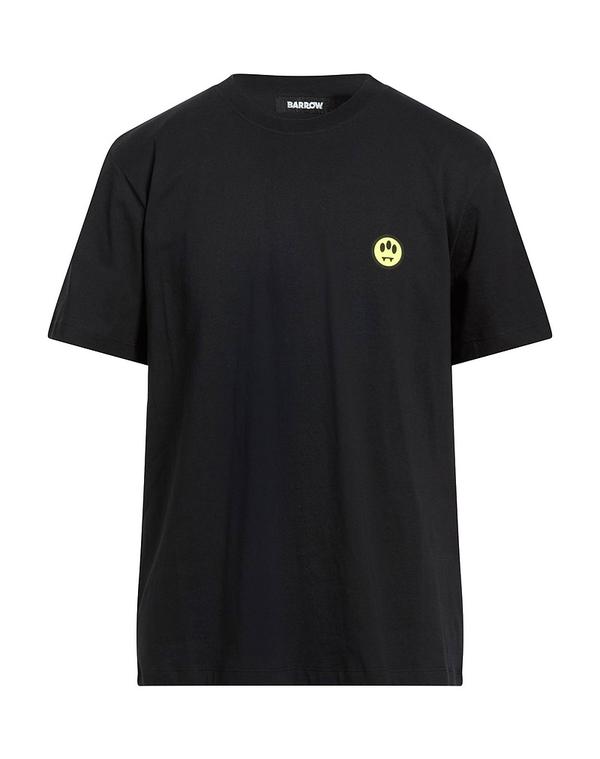 バロー メンズ トップス Tシャツ BARROW Ｔシャツ Black ブラック