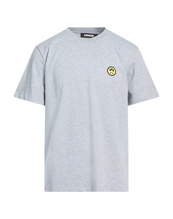 バロー メンズ トップス Tシャツ BARROW Ｔシャツ Light Gray グレー