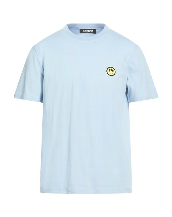 バロー メンズ トップス Tシャツ BARROW Ｔシャツ Sky Blue ブルー