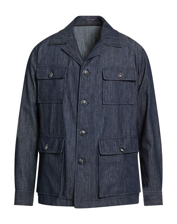 タリアトーレ メンズ トップス シャツ TAGLIATORE デニムシャツ Blue ブルー