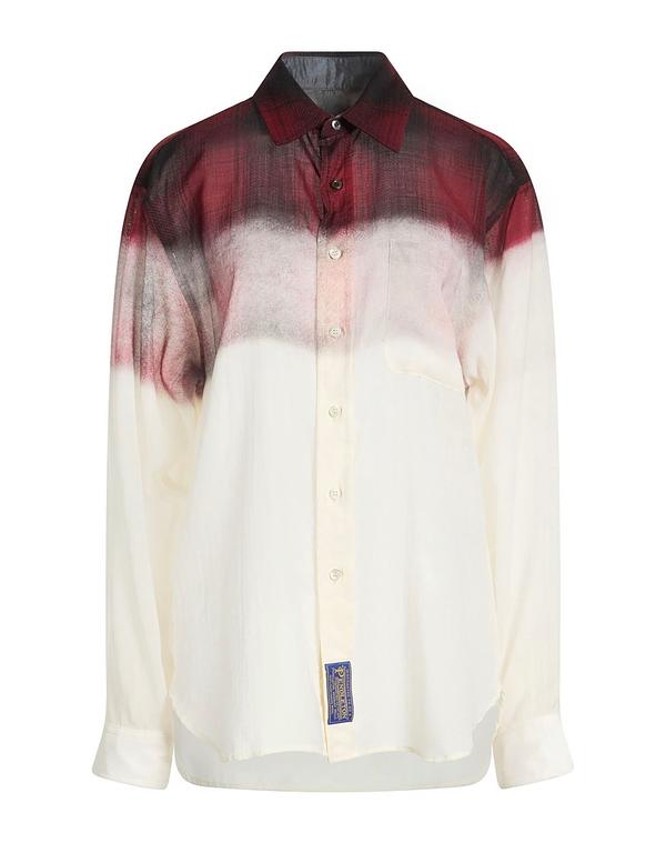 マルタンマルジェラ メンズ トップス シャツ MAISON MARGIELA チェック柄シャツ Ivory アイボリー