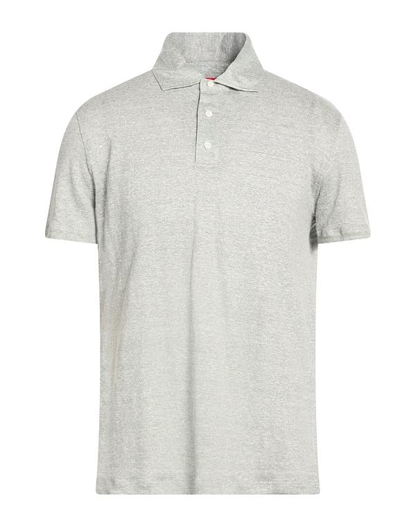 イザイア メンズ トップス ポロシャツ ISAIA ポロシャツ Gray グレー
