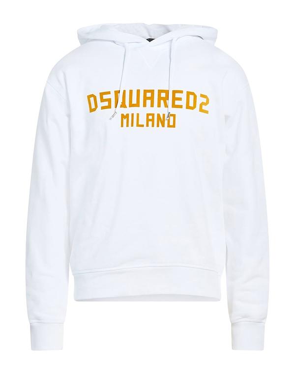 ディースクエアード メンズ アウター パーカー・スウェット DSQUARED2 パーカー White ホワイト