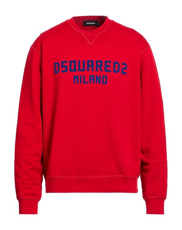 ディースクエアード メンズ アウター パーカー・スウェット DSQUARED2 スウェット Red レッド