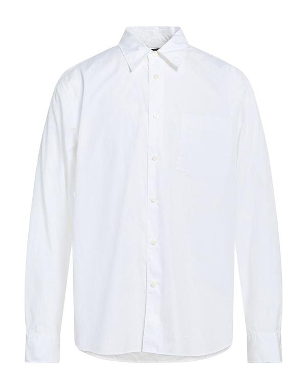 行動論理 メンズ トップス プルオーバー THEORY 無地プルオーバー White 白いこと