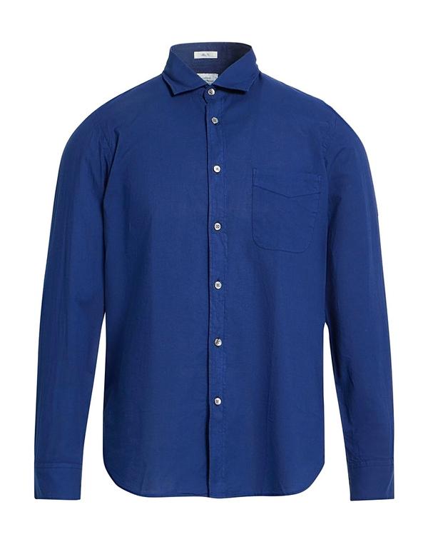 ハートフォード メンズ トップス シャツ HARTFORD 無地シャツ Navy ネイビー