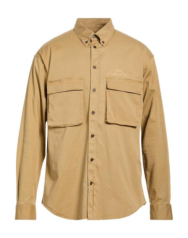ディースクエアード メンズ トップス シャツ DSQUARED2 無地シャツ Beige ベージュ|ReVida 店