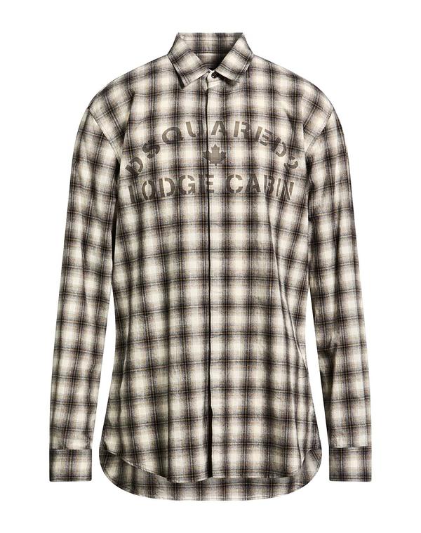 ディースクエアード メンズ トップス シャツ DSQUARED2 チェック柄シャツ Black ブラック