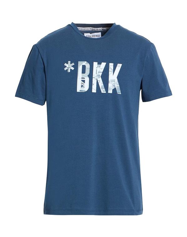 ビッケンバーグス メンズ トップス Tシャツ BIKKEMBERGS Ｔシャツ Navy ネイビー