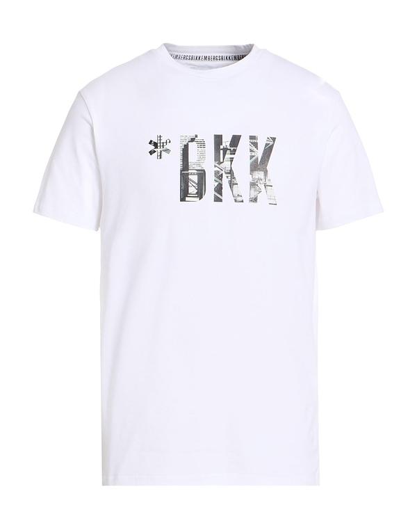 ビッケンバーグス メンズ トップス Tシャツ BIKKEMBERGS Ｔシャツ White ホワイト