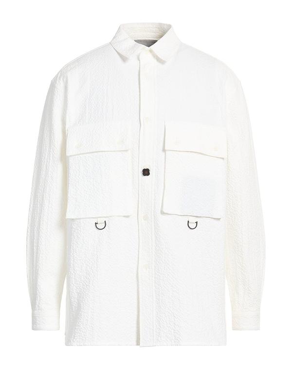 ラルディーニ メンズ トップス シャツ LARDINI シャツ White ホワイト