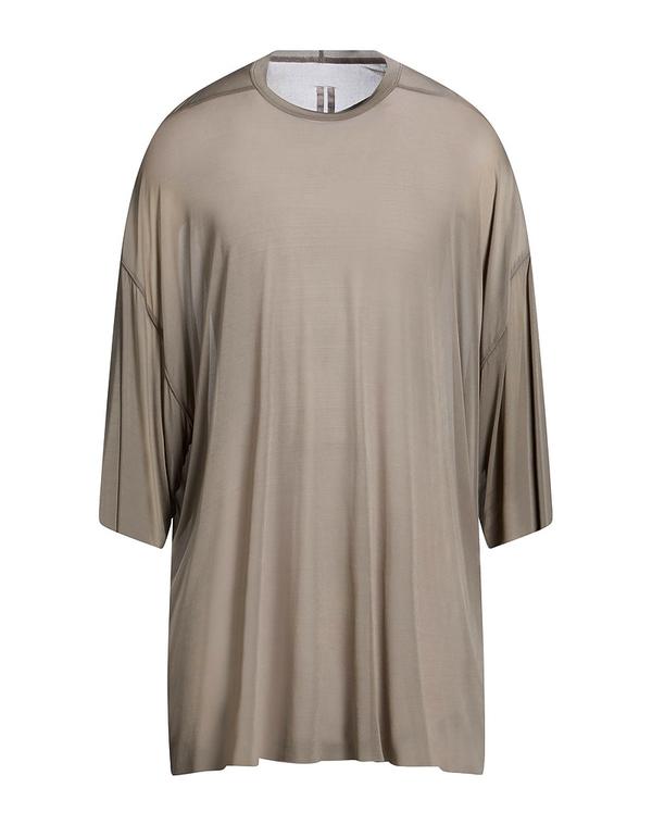 リックオウエンス メンズ トップス Tシャツ RICK OWENS Ｔシャツ Gray グレー