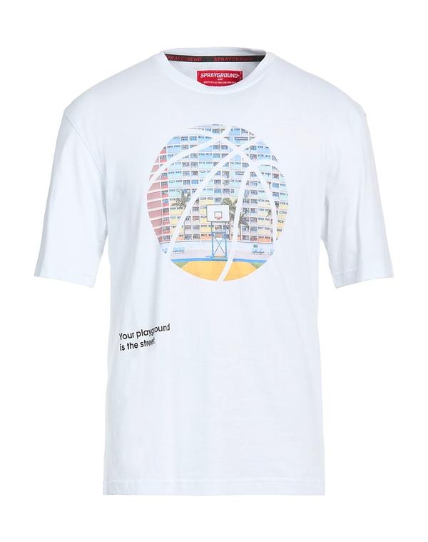 スプレーグランド メンズ トップス Tシャツ SPRAYGROUND Ｔシャツ White ホワイト