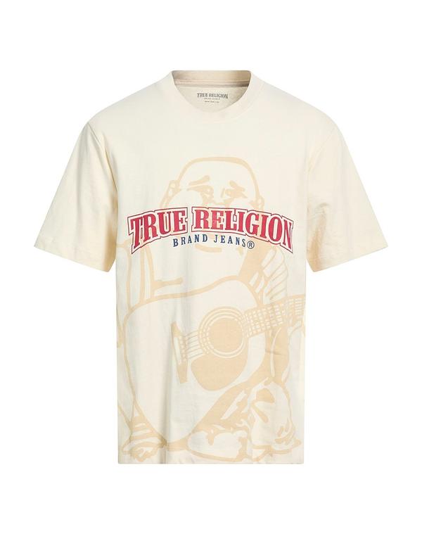 トゥルーレリジョン メンズ トップス Tシャツ TRUE RELIGION Ｔシャツ Off White オフホワイト