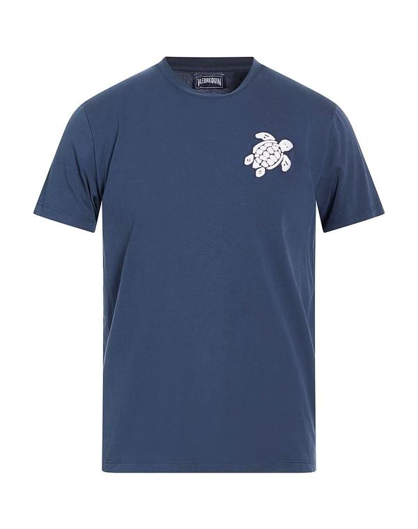 ヴィルブレクイン メンズ トップス Tシャツ VILEBREQUIN Ｔシャツ Navy ネイビー