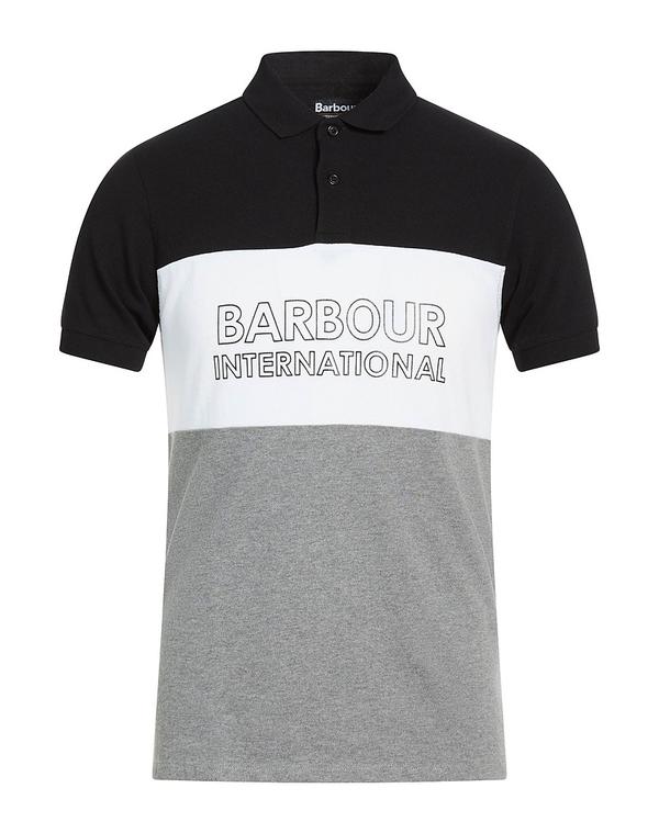 バブアー メンズ トップス ポロシャツ BARBOUR ポロシャツ Black ブラック 18,706円