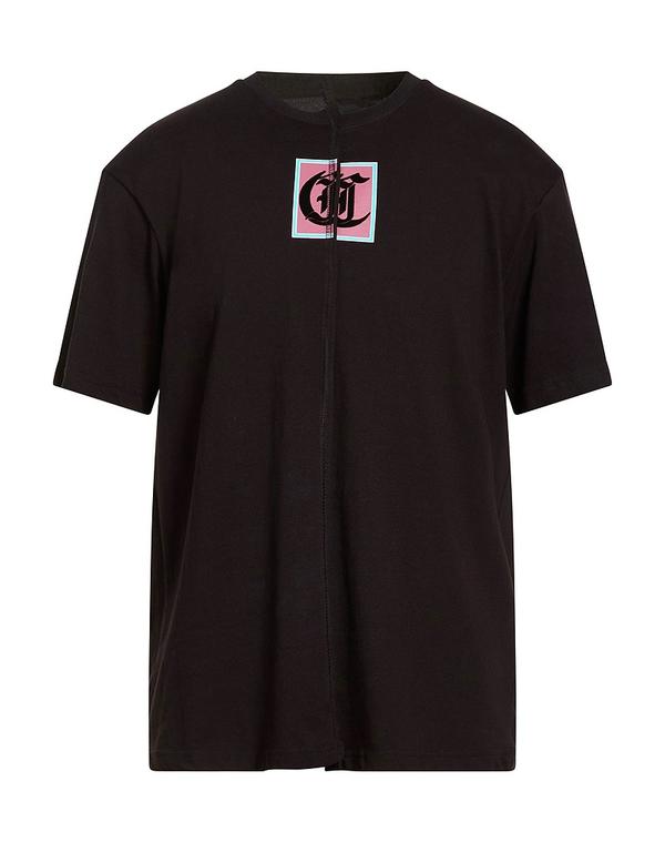 ジャストカバリ メンズ トップス Tシャツ JUST CAVALLI Ｔシャツ Black ブラック