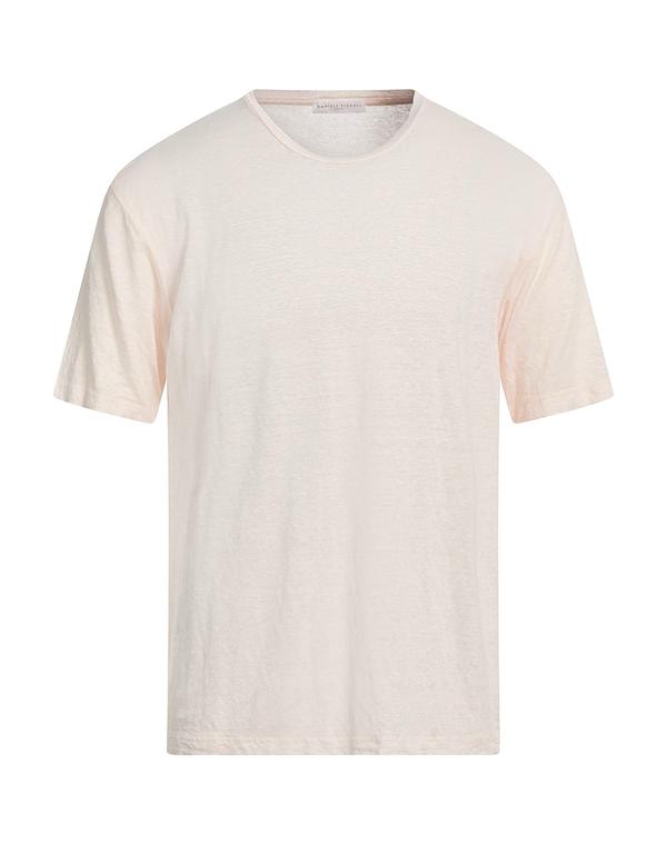 ダニエル フィエゾリ メンズ トップス Tシャツ DANIELE FIESOLI ベーシック Tシャツ Pale Pink ピンク