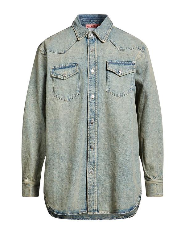 アクネ ストゥディオズ メンズ トップス シャツ ACNE STUDIOS デニムシャツ Blue ブルー
