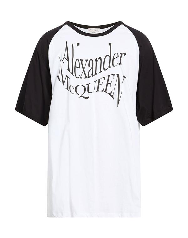 マックイーン メンズ トップス Tシャツ MCQUEEN Ｔシャツ White ホワイト 46,080円