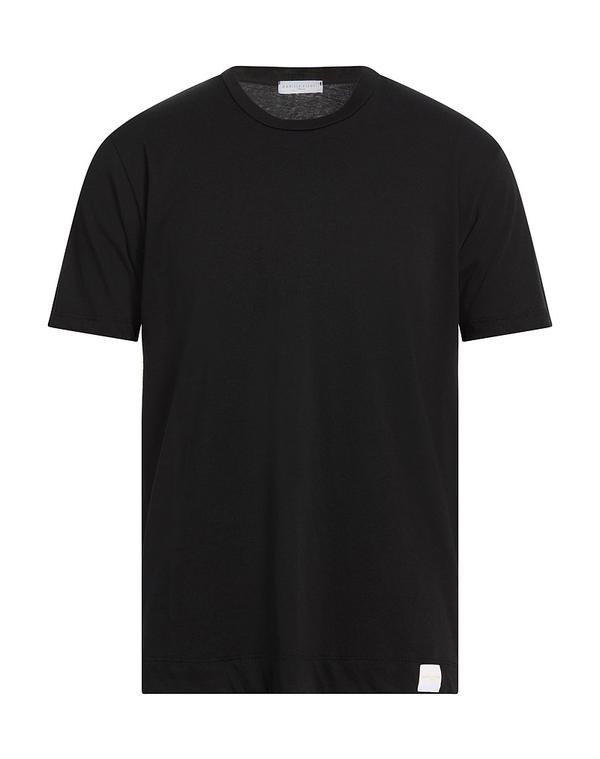 ダニエル フィエゾリ メンズ トップス Tシャツ DANIELE FIESOLI ベーシック Tシャツ Black ブラック